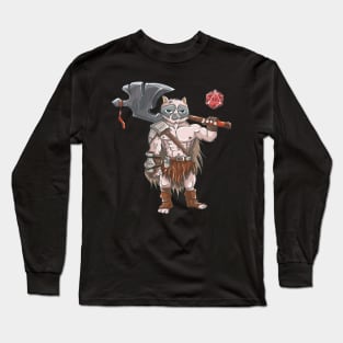 DND Barbarian Long Sleeve T-Shirt